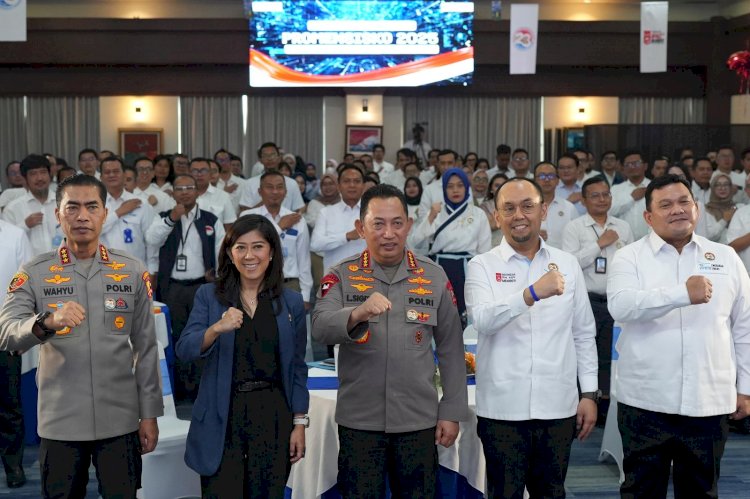 Kapolri Hadiri Promensisko TPPU & TPPT: Komitmen Perangi Kejahatan Siber