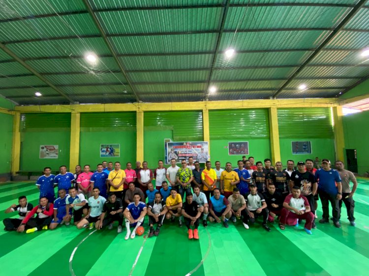 ⚽ Turnamen Futsal Antar Fungsi Resmi Dibuka, Polres TTU: Panaskan Semangat HUT Bhayangkara ke-79