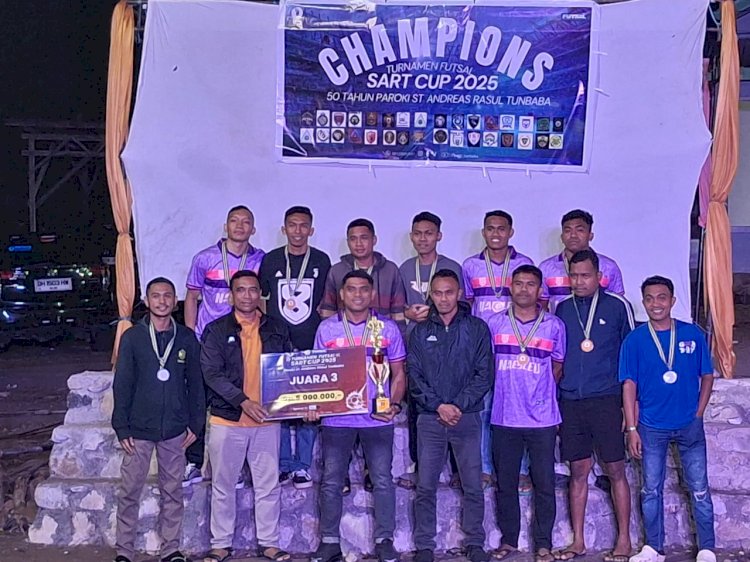 Polsek Miotim Berhasil Kawal Dan Amankan Turnamen Futsal SART Cup I 2025 Hingga Usai