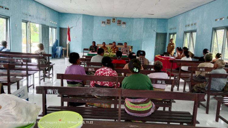 Gerakan Jaga Kampung di Lapeom: Sosialisasi Curwan dan Curanmor Jadi Momentum Bangkitnya Semangat Gotong Royong