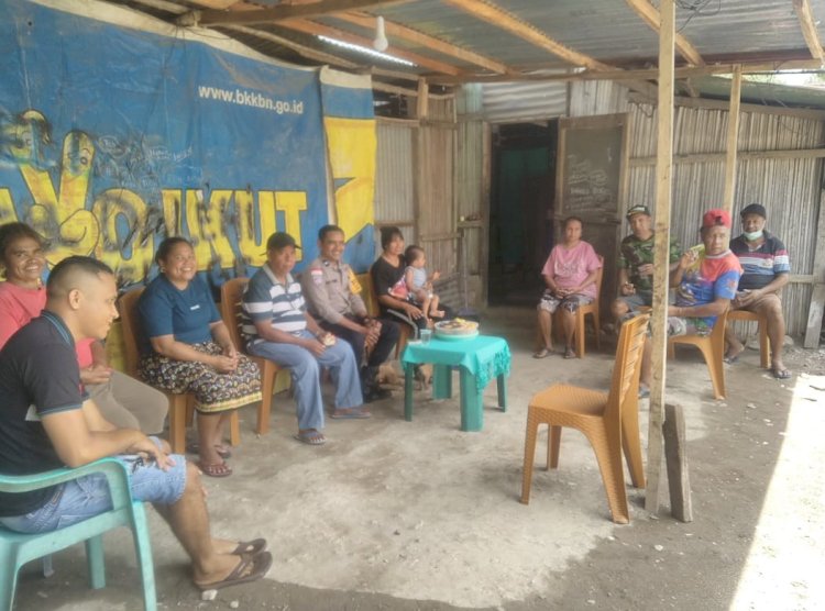 Aipda Andi Panie Dorong Kemandirian Keamanan Warga Maubeli Melalui Sinergi Bhabinkamtibmas dan Komponen Masyarakat