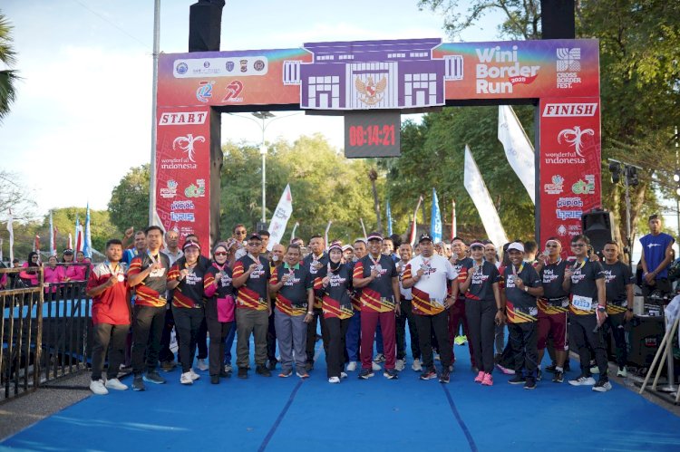 Wini Border Run 2025: Olahraga Jadi Jembatan Persahabatan Indonesia dan Timor Leste