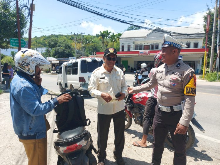 Utamakan Teguran Simpatik, Wajah Humanis Polres TTU di Hari Ke-8 Operasi Zebra Turangga