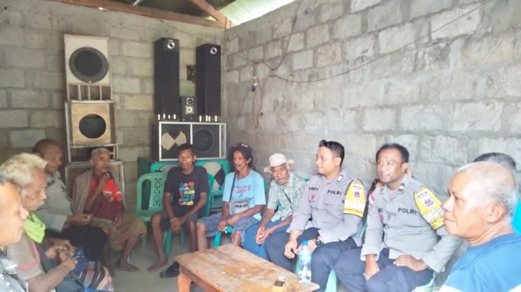 Respons Cepat Bhabinkamtibmas di Balik Kembalinya Sapi Betina Alexander Fina