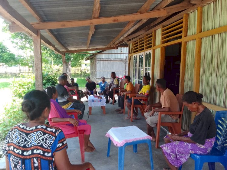 Pendekatan Humanis Bhabinkamtibmas Desa Nonotbatan Perkuat Kesiapsiagaan dan Kamtibmas Warga