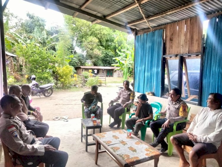 Respon Cepat Bhabinkamtibmas Maubeli dan Tubuhue: Selesaikan Kasus Pencurian Pakaian Lewat Jalur Kemanusiaan