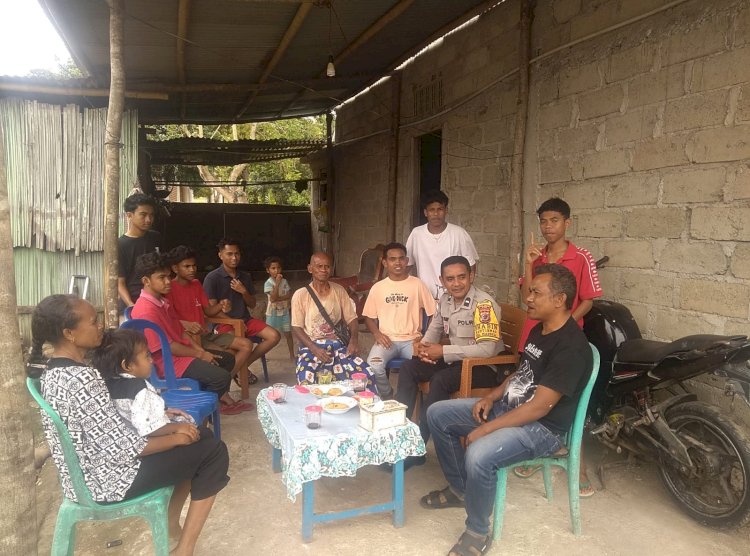 Hadir di Tengah Masyarakat, Langkah Preventif Bhabinkamtibmas Maubeli Tuai Apresiasi Warga