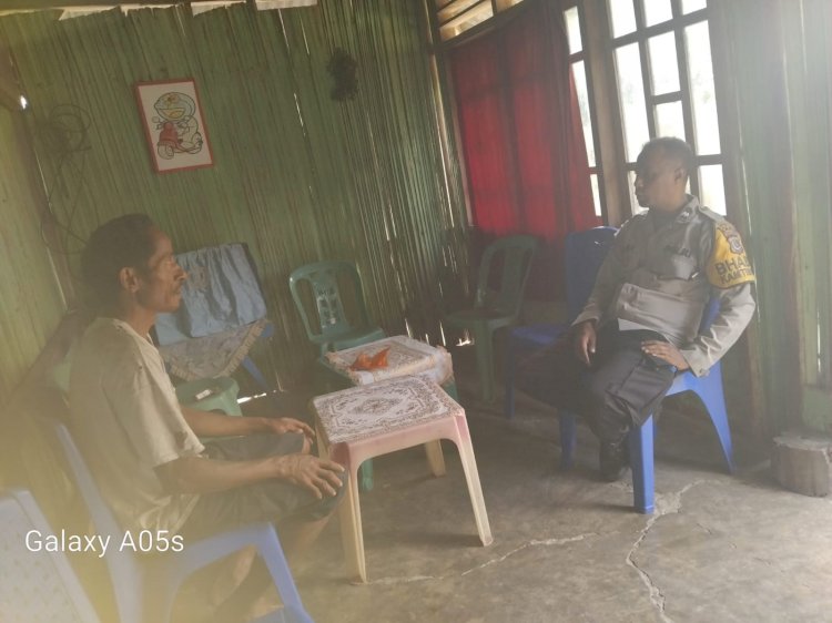 Sentuhan Humanis Bhabinkamtibmas, Hadirkan Rasa Aman di Tengah Masyarakat