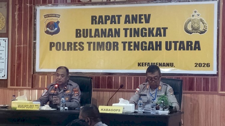 Anev Polres TTU: Penyelesaian Perkara Mencapai 94 Persen di Bulan Mei