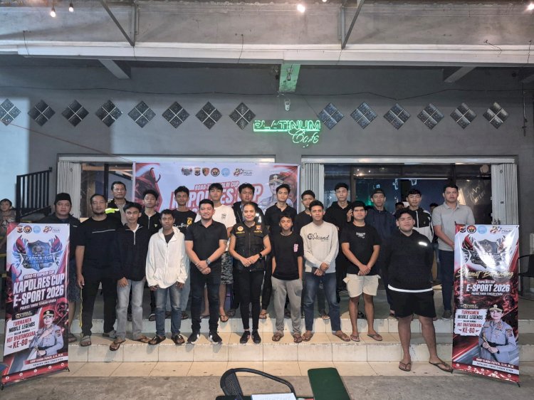 Menyambut HUT Bhayangkara ke-80, Polres TTU Gelar Turnamen Mobile Legends Untuk Memupuk Asa Generasi Muda Menuju Panggung Dunia