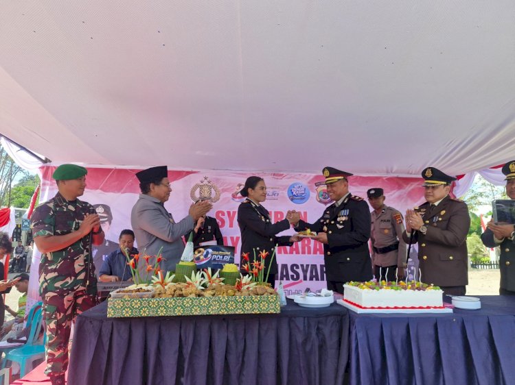 Polres TTU Gelar Syukuran Hari Bhayangkara Ke-80, Bersama Masyarakat Menuju Polri yang Makin Matang dan Responsif