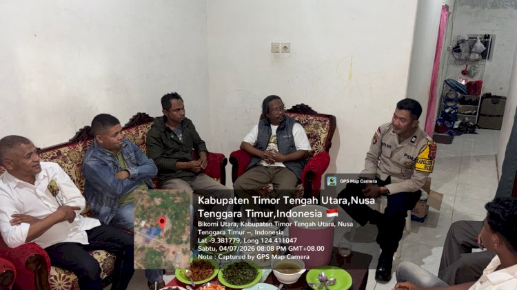 Mewujudkan Rasa Aman Melalui Jalinan Silaturahmi; Patroli Dialogis Polsubsektor Bikomi Utara di Desa Sainoni